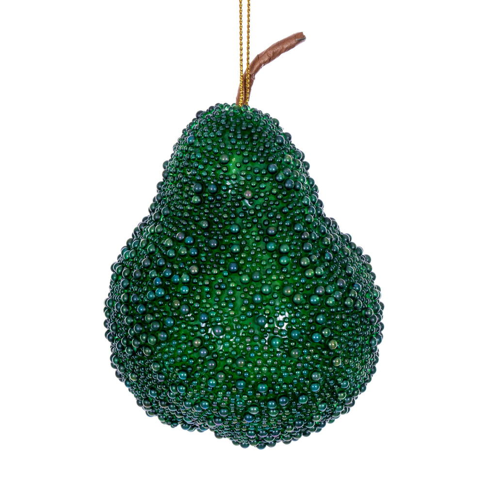 Vickerman 3.5"-4.5" Beaded Fruit Ornament Set