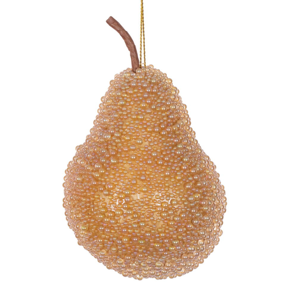 Vickerman 3.5"-4.5" Beaded Fruit Ornament Set
