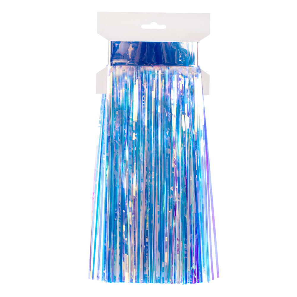 Vickerman 10' x 12" Tinsel Icicle Curtain, 4/Pack