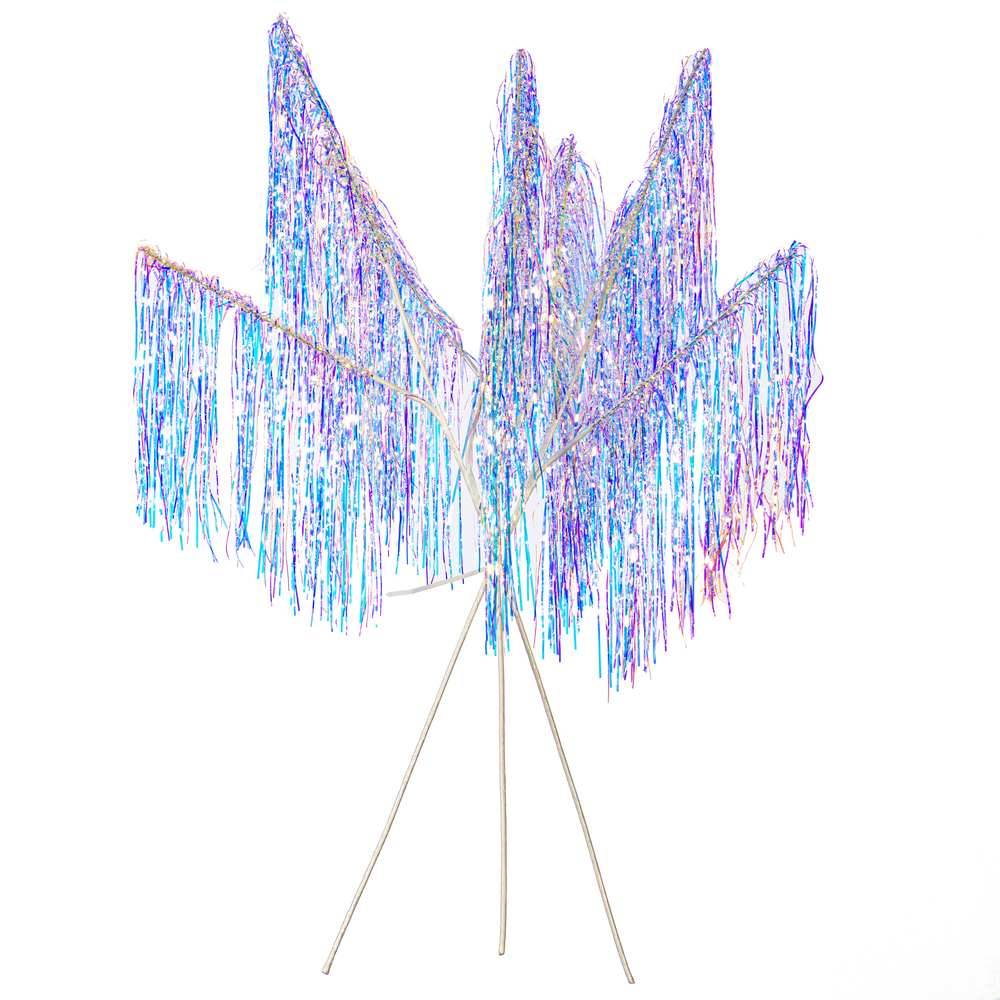 Vickerman 36" Tinsel Icicle 3-Tip Spray 