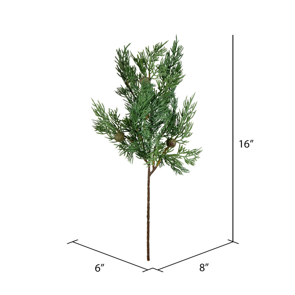 Vickerman Artificial Green Stovall Cedar Pine Artificial Series