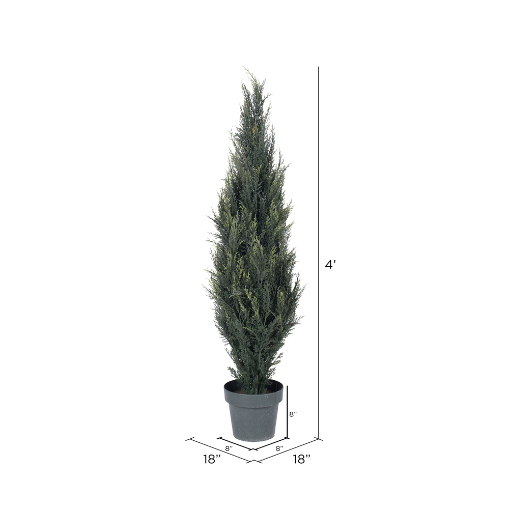 Vickerman Artificial Pond Cypress Tree
