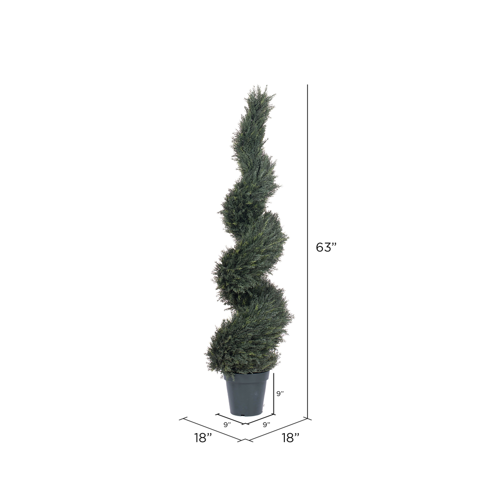 Vickerman Artificial Pond Cypress Spiral