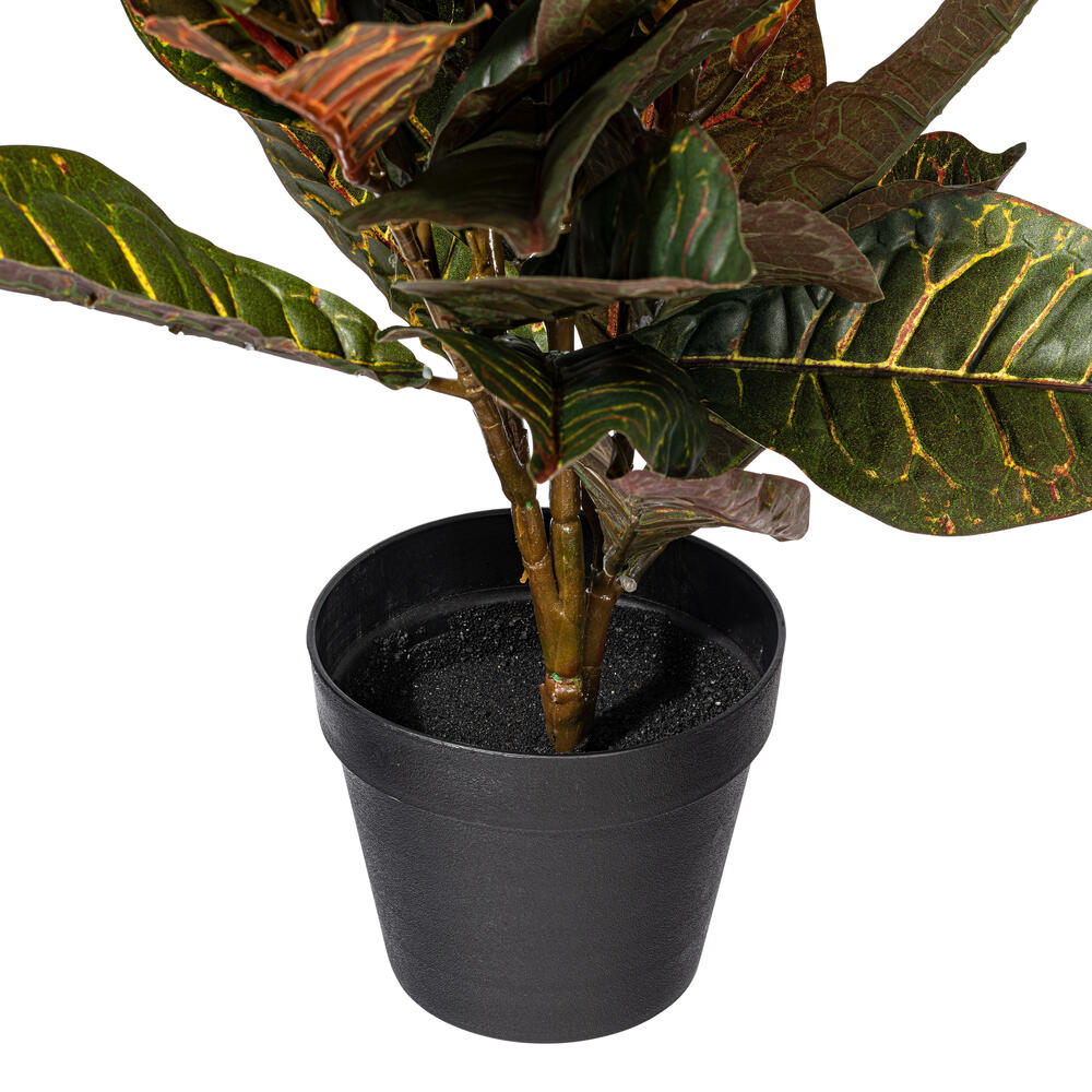 30" Real touch croton  in pot