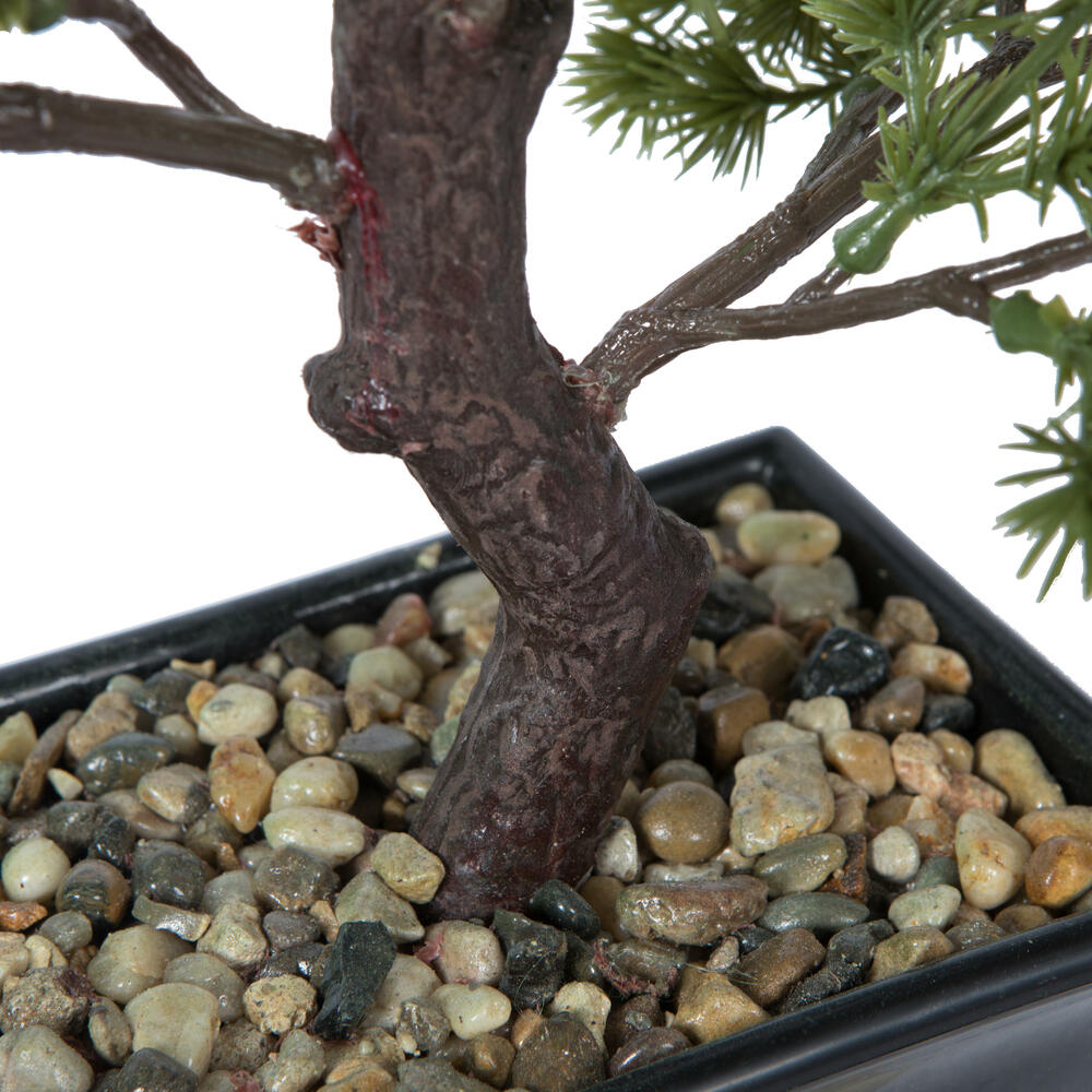 Vickerman Artificial Potted Pine Bonsai Tree