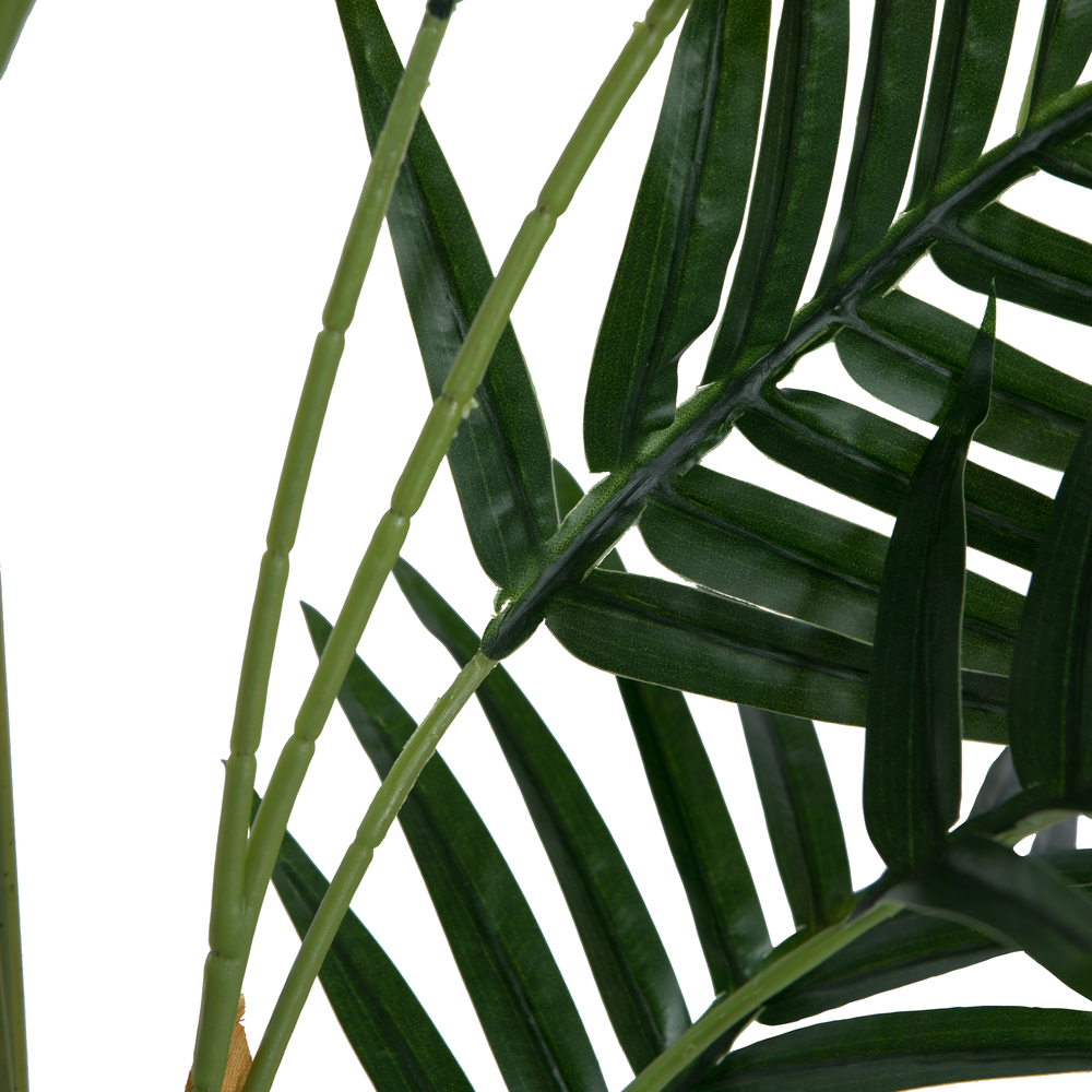 Vickerman Artificial Potted Fern Palm with Real Touch Leaves