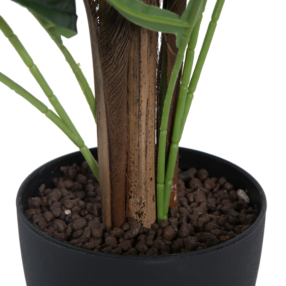 Vickerman Artificial Potted Fern Palm with Real Touch Leaves