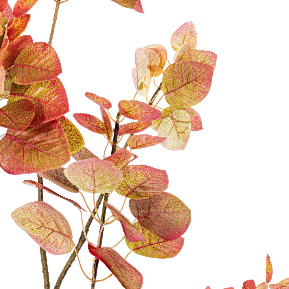 Vickerman Artificial Red Potted Rogot Rurple Tree