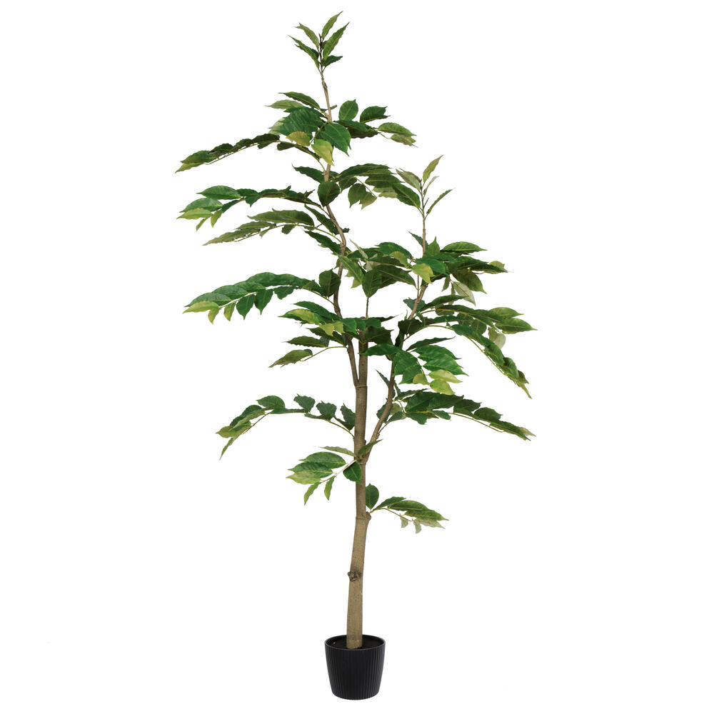 Vickerman Potted Artificial Green Nandina Tree