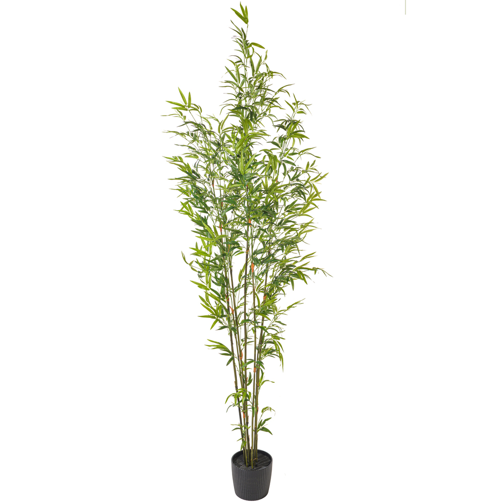 Vickerman Artificial Potted Mini Bamboo Tree