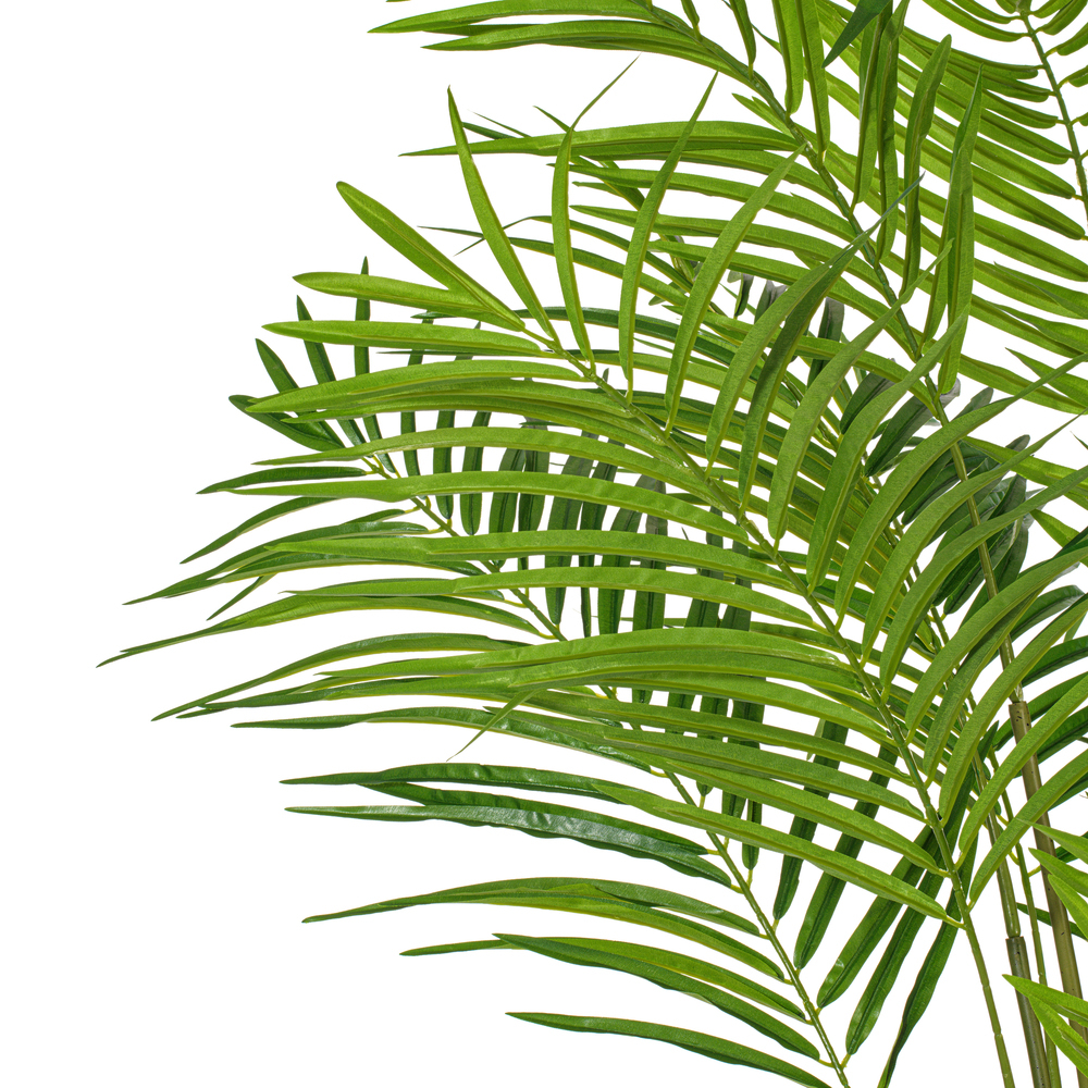 Vickerman Artificial Potted Giant Areca Palm Tree
