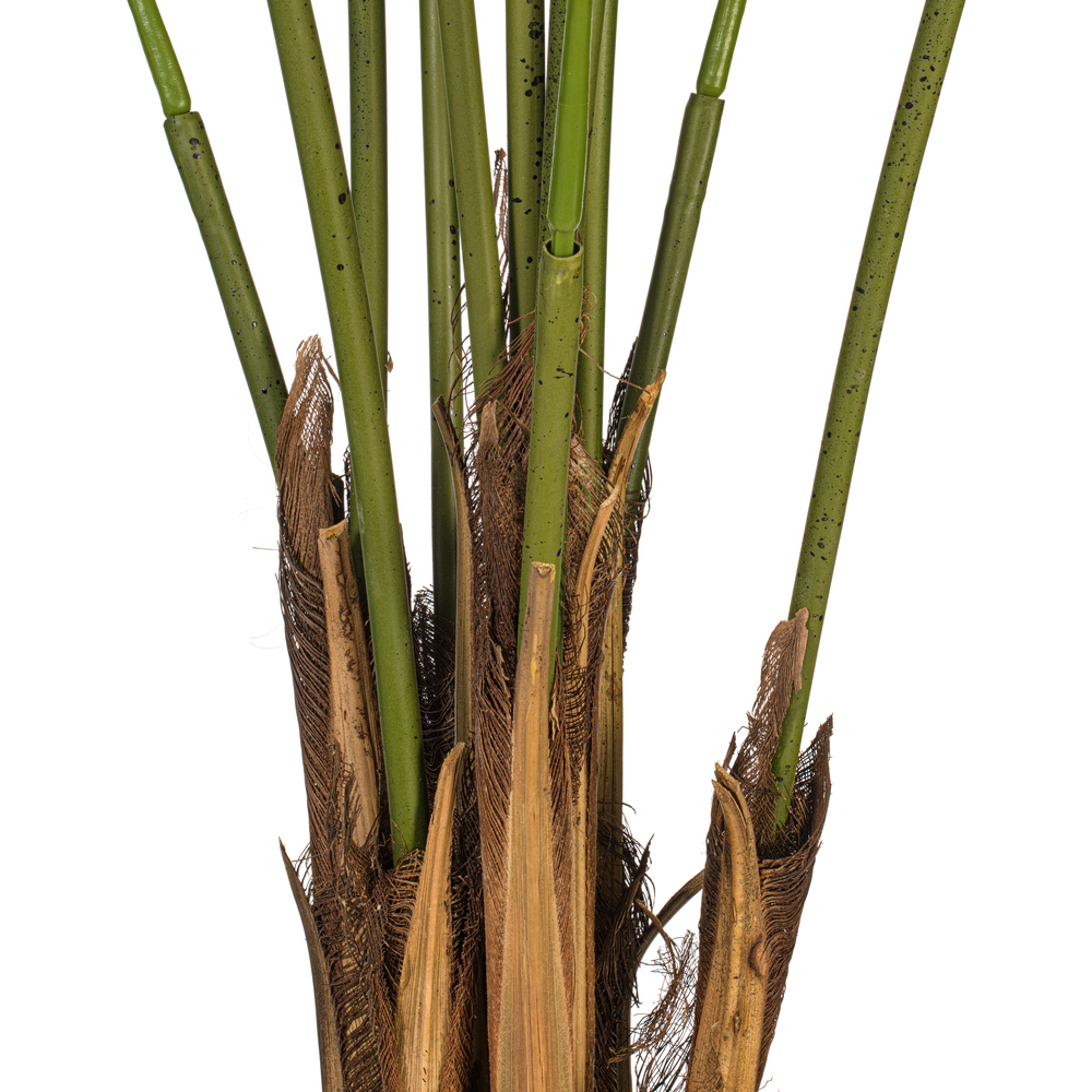 Vickerman Artificial Potted Giant Areca Palm Tree
