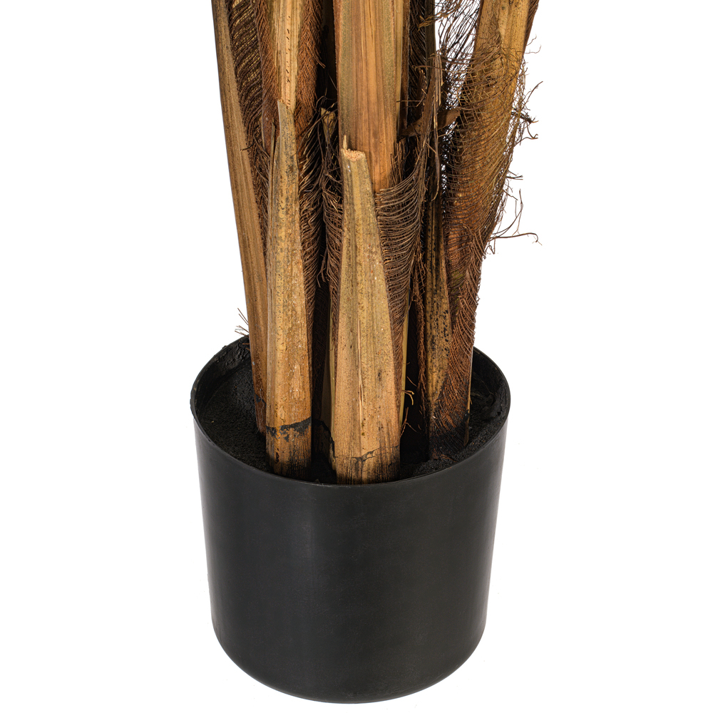 Vickerman Artificial Potted Giant Areca Palm Tree