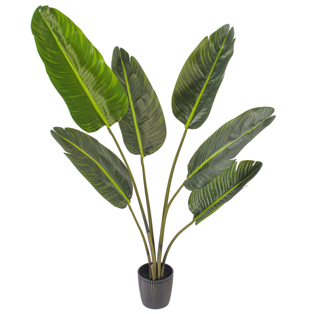 Vickerman Artificial Potted Travellers Palm Tree