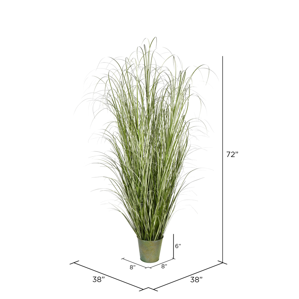 Vickerman Artificial Potted Grass