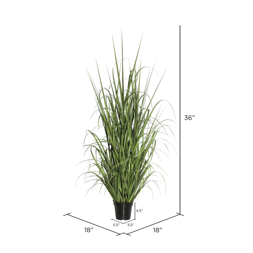 Vickerman Artificial Potted Ryegrass
