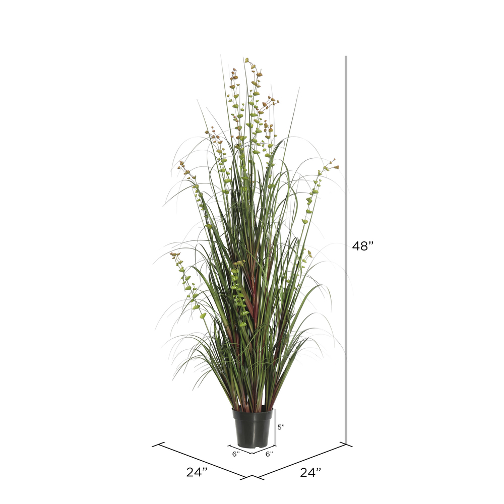 Vickerman Artificial Green Grass and Eucalyptus