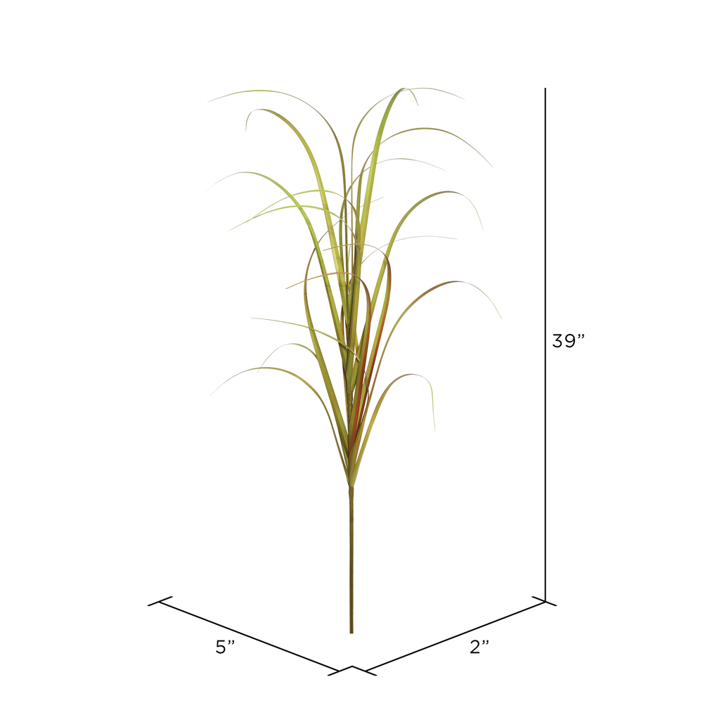 39" Mixed Brown Grass Spray 6/pk