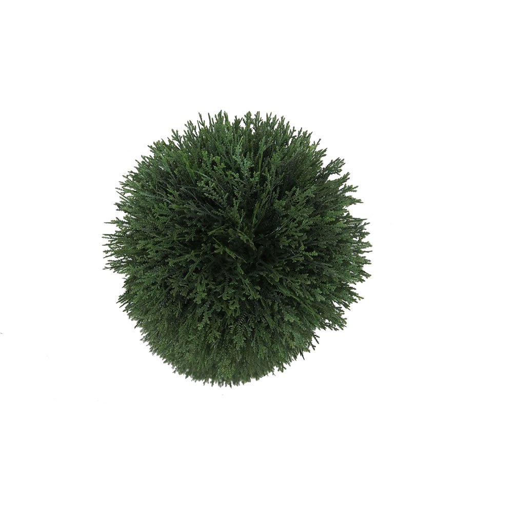 Vickerman Artificial Cedar Ball Topiary In Pot UV