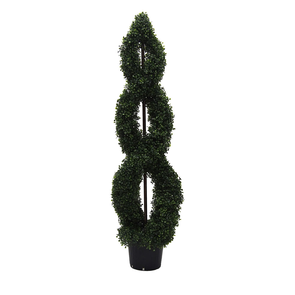 Vickerman Boxwood Double Spiral Everyday Topiary