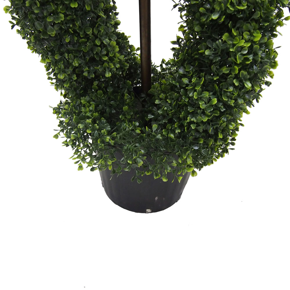 Vickerman Boxwood Double Spiral Everyday Topiary