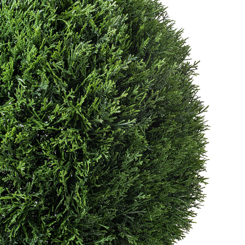 Vickerman Artificial Cedar Ball In Pot UV