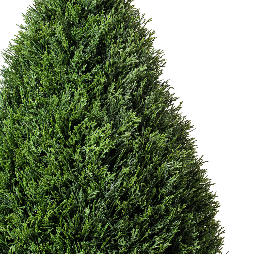 Vickerman Cedar Teardrop Shaped Bush