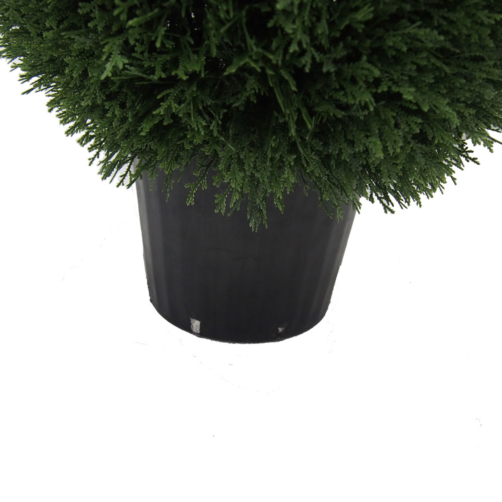 Vickerman Cedar Teardrop Shaped Bush