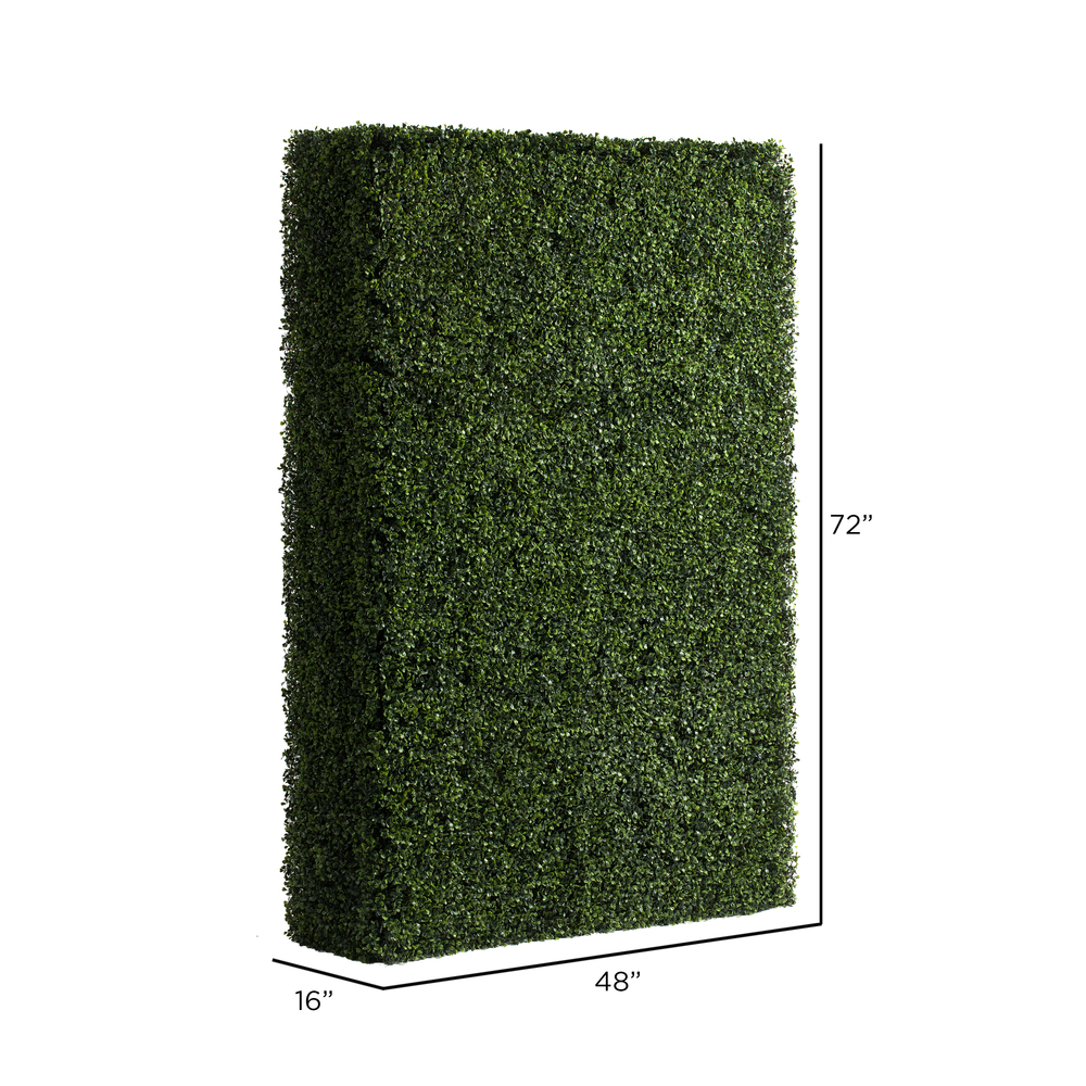 Vickerman Artificial Boxwood Cube Hedge