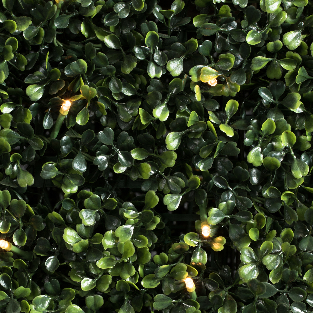 Vickerman Artificial Boxwood Cube Hedge