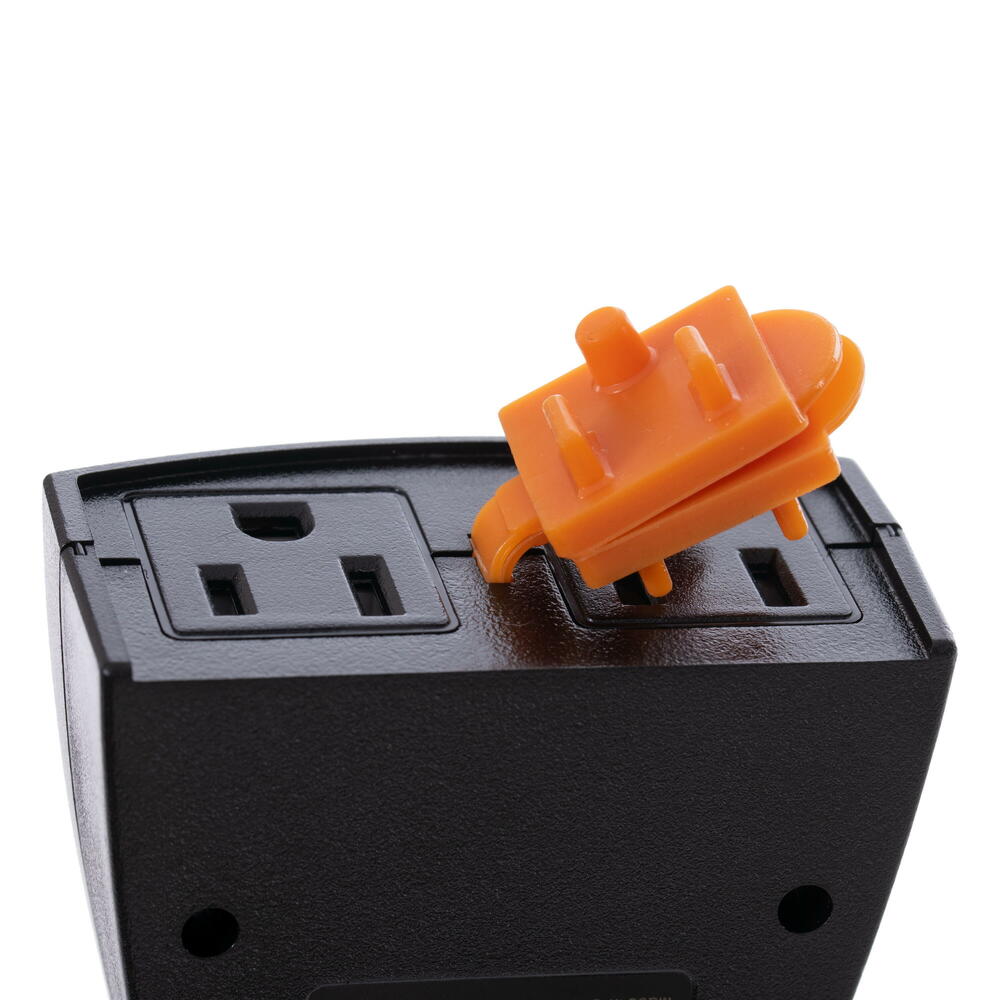 Vickerman Outdoor WiFi-App Controlled Smart Plug Timer with 14Ga 6" Power Cordand Grounded Plug and 2 Individually Contolled Grounded Outlets