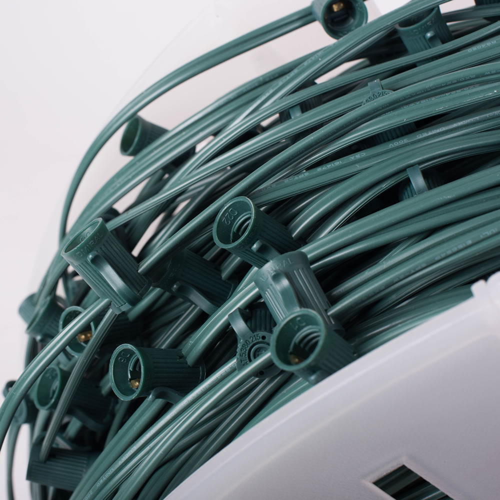 Vickerman C7 Sockets on Green Wire