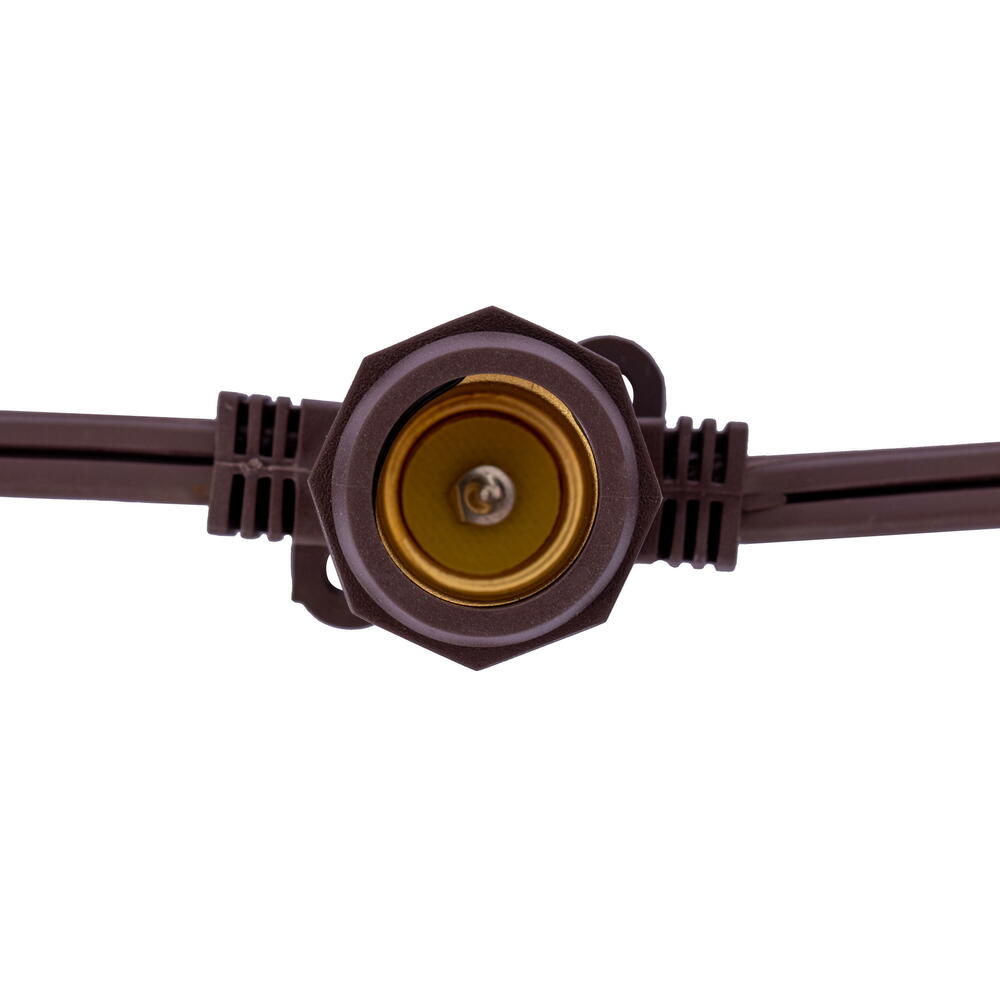 Vickerman C9 Commercial Sockets on Brown Wire