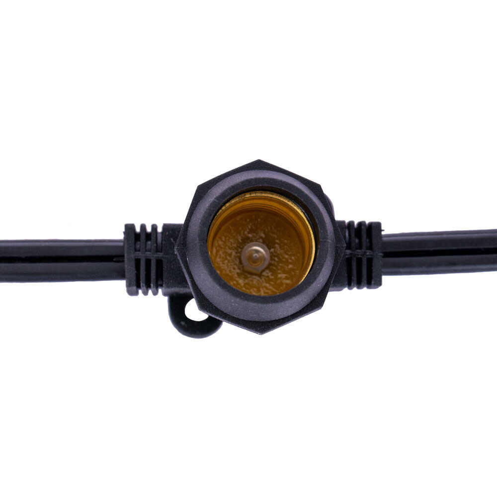 Vickerman C9 Commercial Sockets on Black Wire