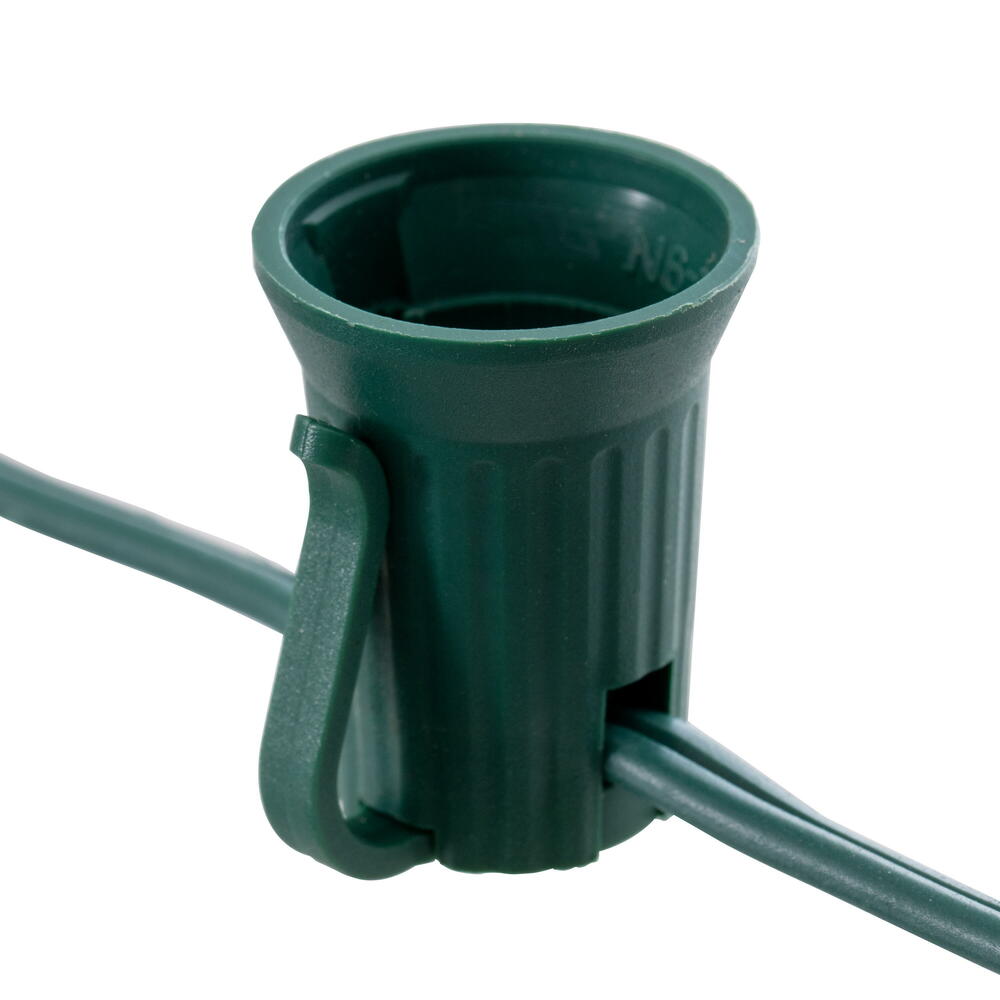 Vickerman C9 Sockets on Green Wire