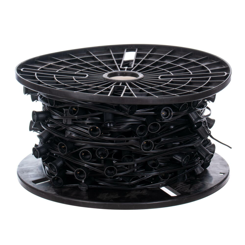 Vickerman C9 Sockets on Black Wire
