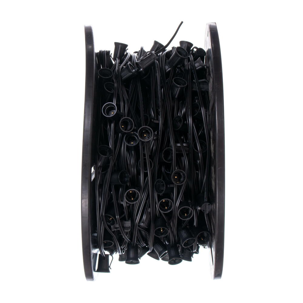 Vickerman C9 Sockets on Black Wire