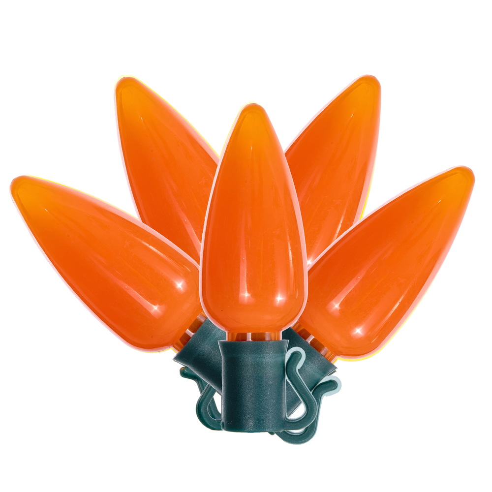 Vickerman Ceramic C9 LED Light on Wire