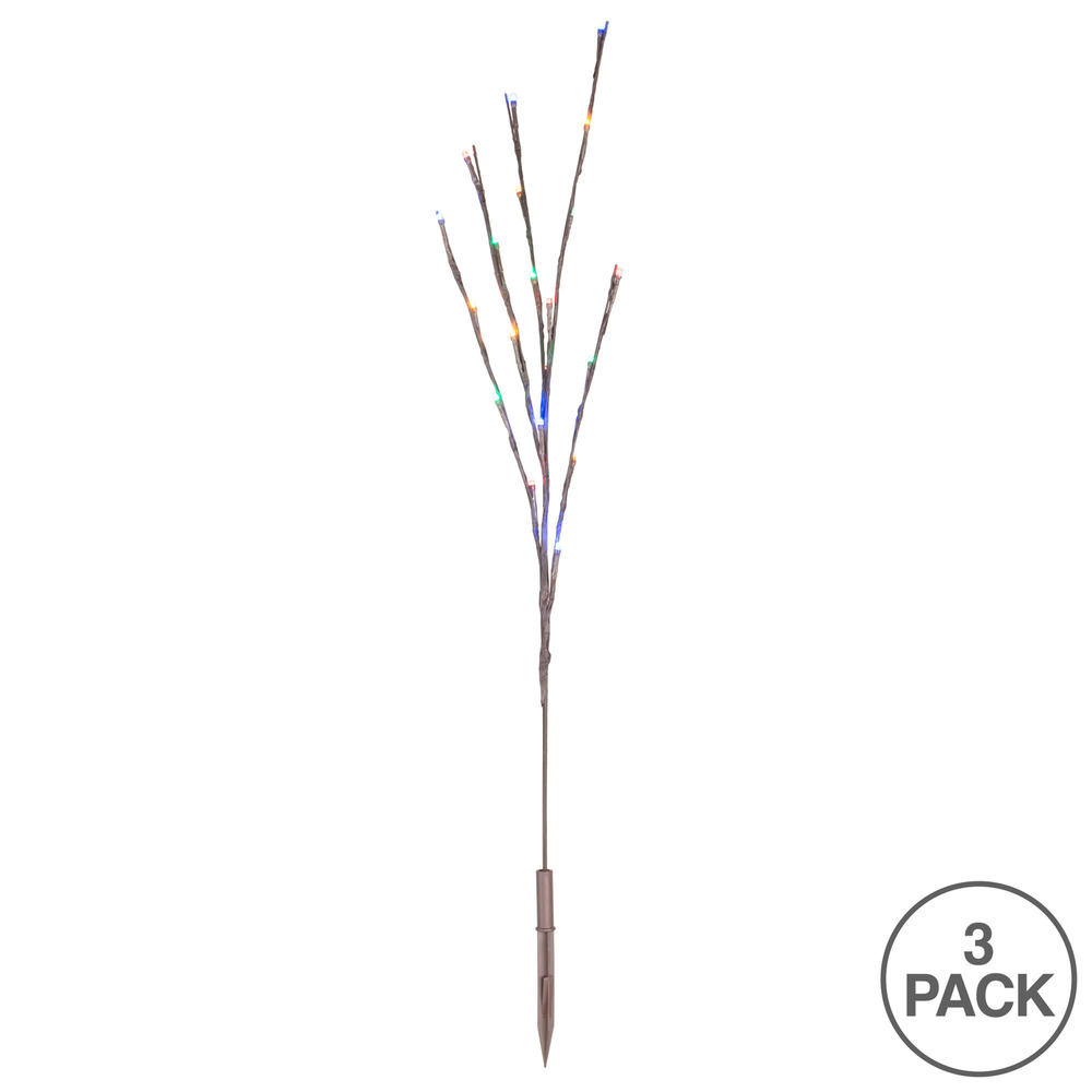 Vickerman 60Lt 3Pc 36" LED Twig Lights Novelty Light