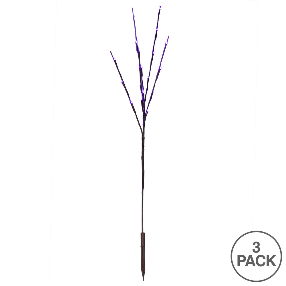 Vickerman 60Lt 3Pc 36" LED Twig Lights Novelty Light