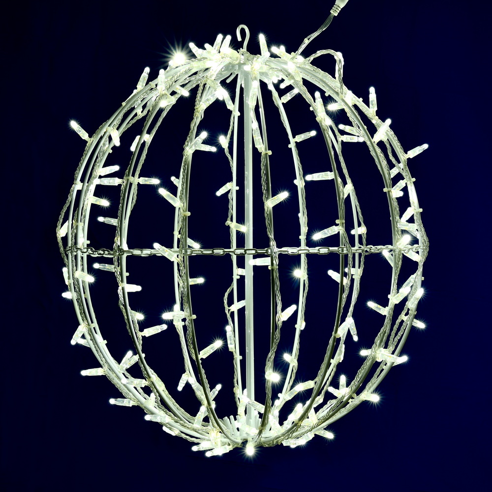 Vickerman Fold Flat Led Jumbo Hanging Sphere