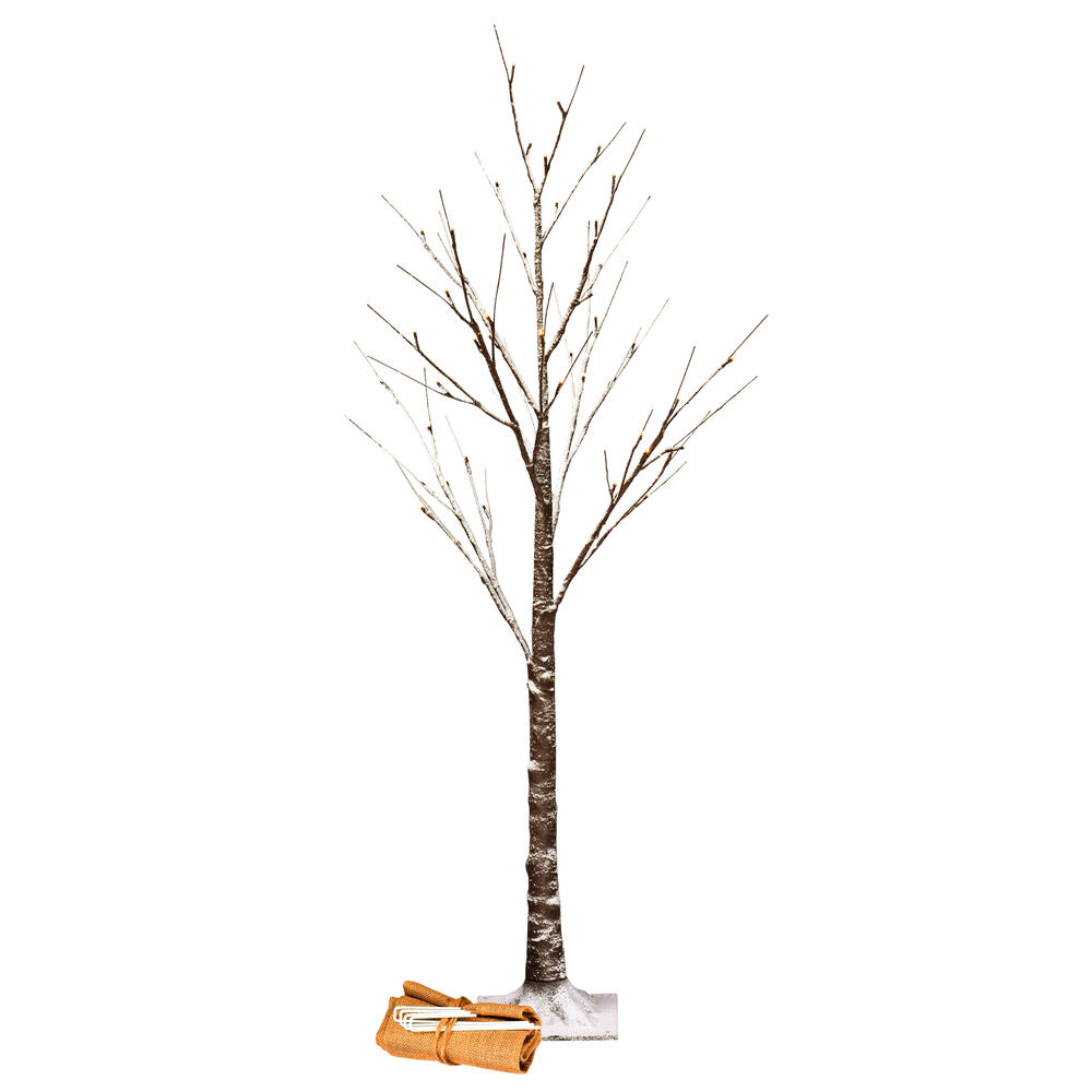 Twig Tree - Brown Frosted