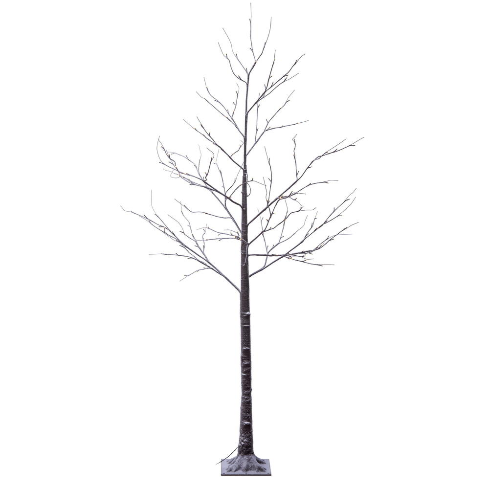 Vickerman LED Brown Frosted Twig Tree