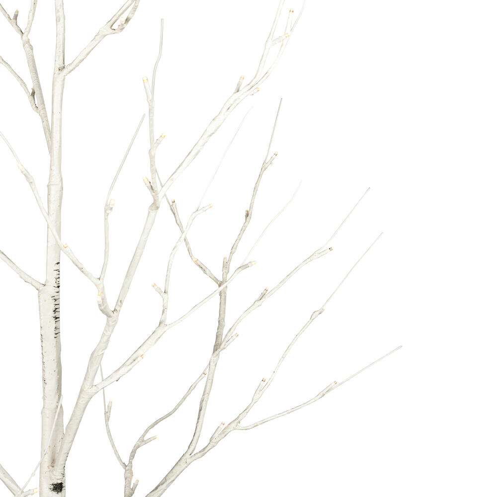 Vickerman LED White Birch Twig Tree