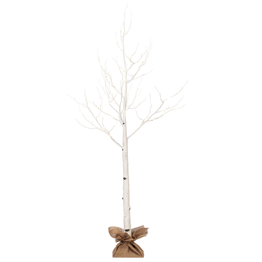 Vickerman LED White Birch Twig Tree