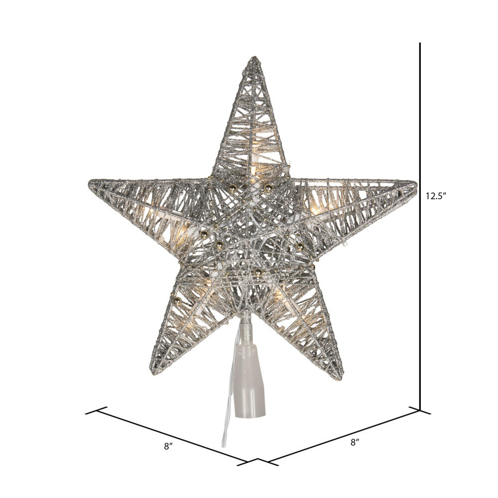 Vickerman 12.5" LED 5 Point Star Tree Topper