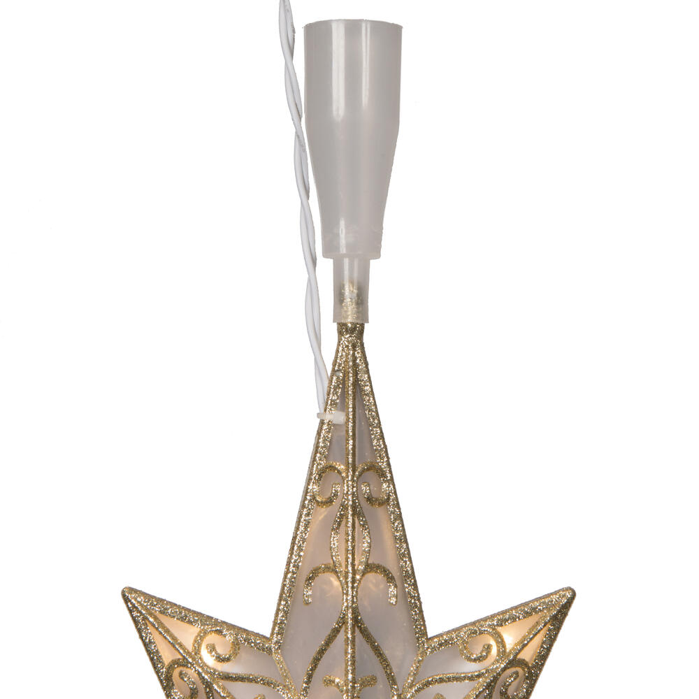 Vickerman 14.5" LED 8 Point Bethlehem Star Tree Topper