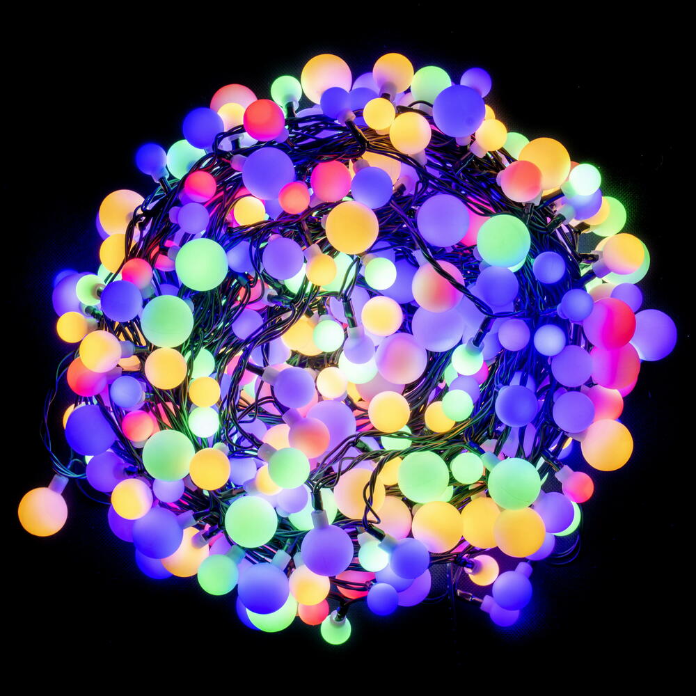 Vickerman LED Indoor/Outdoor Three Size Cherry Light Set.