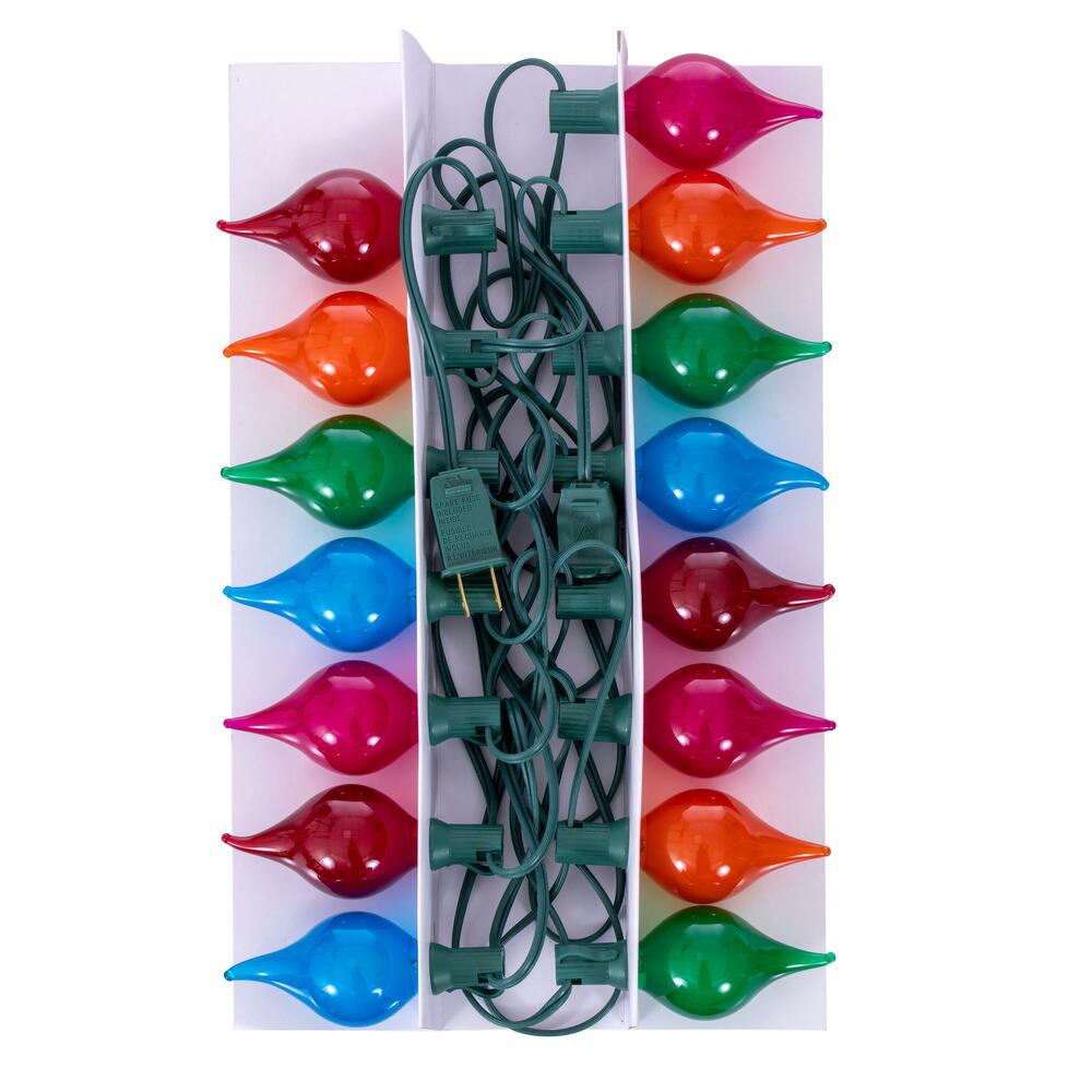 Vickerman LED G45 Glass Flame Tip Light Set