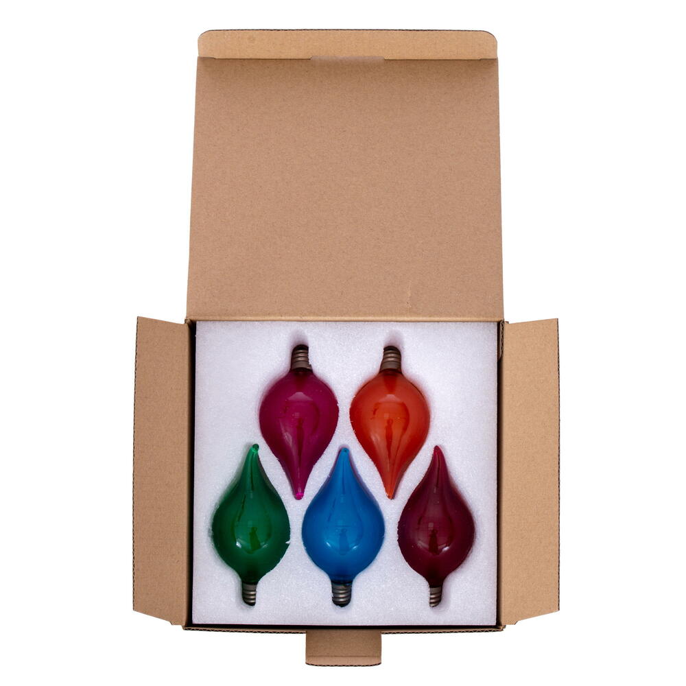 Vickerman LED G45 Glass Flame Tip Bulb